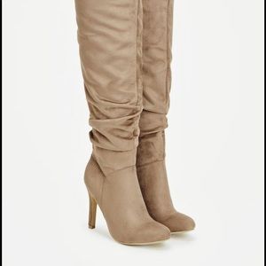 New JustFab Khadijah Thigh high Boots